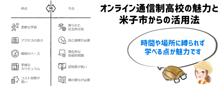 オンライン通信制高校の魅力と米子市からの活用法