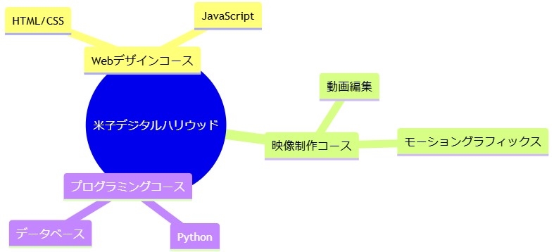 提供される主なコースとその内容